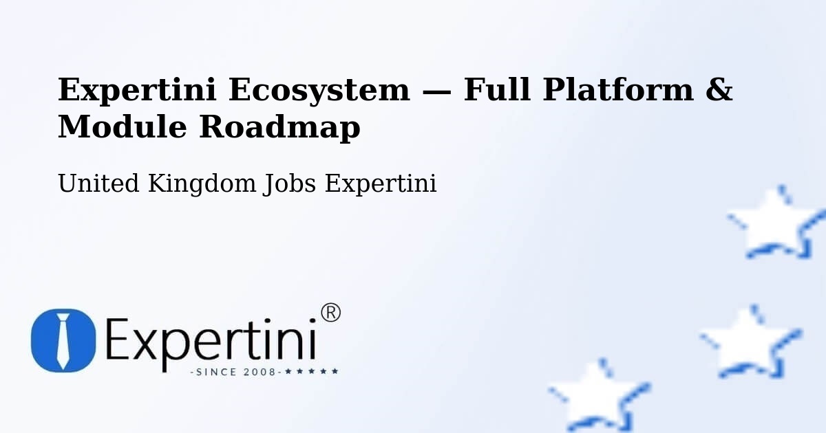 Expertini Ecosystem — Full Platform & Module Roadmap – Hexham